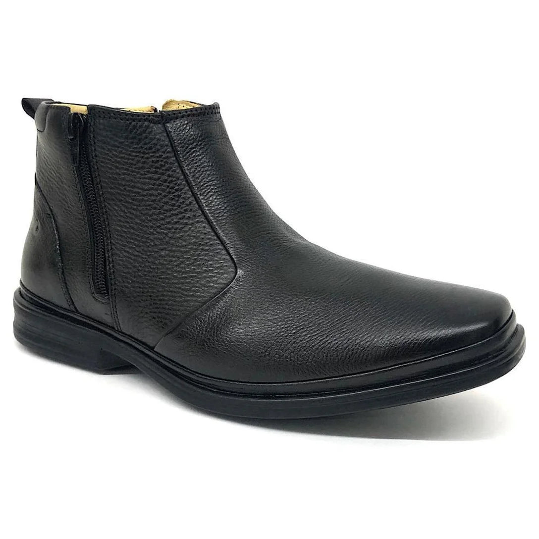 3199 CALÇADOS MASCULINOS SOFT PRETO - BOTA