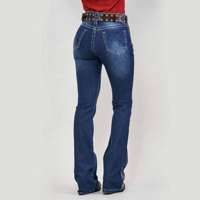 2747 CALÇA JEANS FEM DOCK´S DW53 FLARE