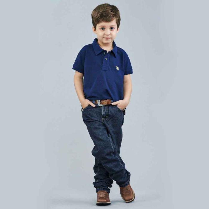 0904 CALÇA JEANS INFANTIL MASC LY BASIC DOCK´S